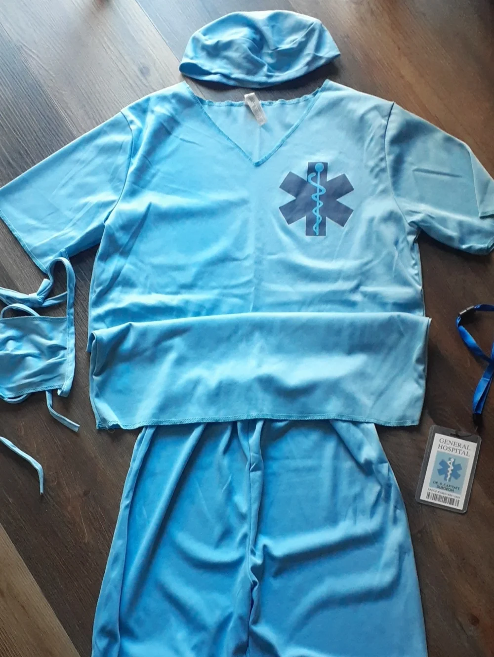 Doctor/Nurse Kids Costume Set - Blue